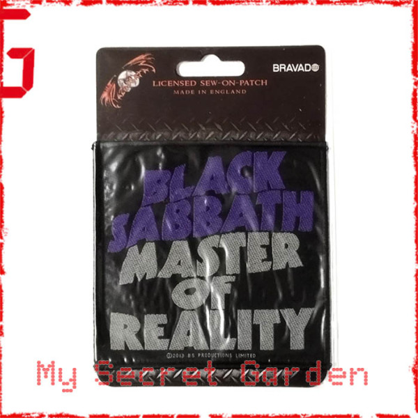 Black Sabbath - Master Of Reality Official Standard Patch (Retail Pack)***READY TO SHIP from Hong Kong***